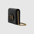 Gucci 1955 Horsebit Wallet With Chain Black
