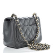Chanel Mini Flap Bag Dark Grey