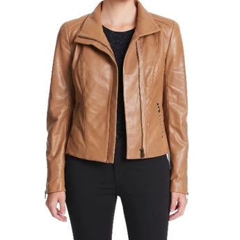 LEATHER SLIM FIT JACKET