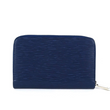 LV Zippy Organizer Epi Leather Navy