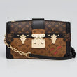 LV Trunk Clutch Monogram Reverse Canvas