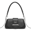 Prada Sidonie Leather Shoulder Bag Black