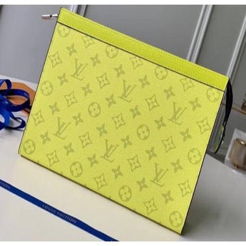 LV Pochette Voyage MM Monogram Yellow