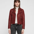 Dalby Leather Biker Jacket