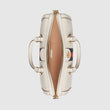 Gucci Ophidia Medium Top Handle Bag White