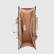 Gucci Padlock Small Shoulder Bag White Flora