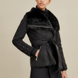Shearling Belted Coat