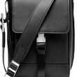 Prada Saffiano Leather Shoulder Bag Black