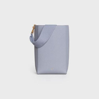 Celine Sangle Small Bucket Bag In Soft Grained Calfskin Cloud