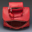 LV Soufflot Bag Black Epi Leather Red<
