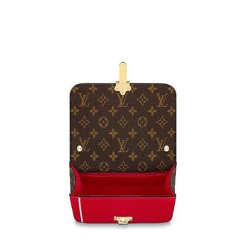 LV Cherrywood BB Smooth Patent Monogram Griotte