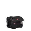 Prada Nylon Cross-Body Bag Buckles Black