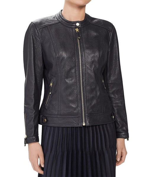 KENDRA LEATHER JACKET
