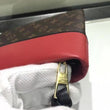 LV Pochette Tuileries Monogram Coated Canvas Red