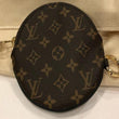 LV Round Coin Purse Monogram with Chain