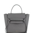 Celine Mini Belt Bag In Grained Calfskin Grey