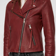 Dalby Leather Biker Jacket