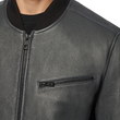 Lambskin Leather Bomber Jacket