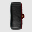 Gucci GG Marmont Small Top Handle Bag Black Cherise Matelassé