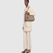 Gucci Padlock Medium GG Shoulder Beige/Ebony Brown