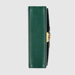 Gucci Zumi Grainy Leather Small Shoulder Bag Green