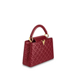 LV Capucines BB Rough Carmin