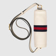 Gucci Ophidia Leather Mini Bag White