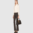 Gucci Sylvie Medium Top Handle Bag Black Leather