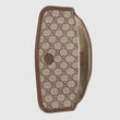Gucci GG Supreme Belt Bag Brown Trims
