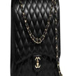 Chanel Deauville Fabric Tote Gray