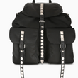 Prada Black Nylon Backpack Black