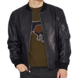MIDNIGHT LEATHER JACKET