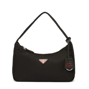 Prada Re-Edition 2000 Nylon Mini-bag Black/Red
