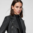 Cargo Leather Biker Jacket