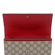 Gucci Neo Vintage Supreme Continental Wallet Red