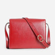 Gucci Small Leather Shoulder Bag Red