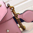 Gucci Broadway Leather Mini Bag Light Pink