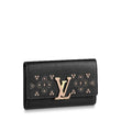 LV Compact Wallet Taurillion Leather Noir