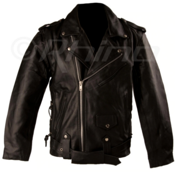 Leather Motorcycle Brando Jacket