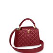 LV Capucines BB Rough Carmin