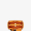Fendi Peekaboo Iconic Mini Orange Leather Bag