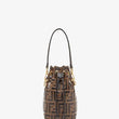 Fendi Mon Tresor Brown Mini Bag