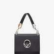 Fendi Kan I F Blue Leather Bag