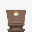 Fendi Kan I F Brown Leather Bag