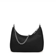 Prada Re-edition 2005 Nylon Shoulder Bag Black