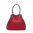 Prada Saffiano Leather Bucket Bag Red