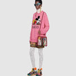 Gucci Ophidia GG Flora small tote bag red