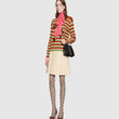 Gucci Ophidia Suede Small Shoulder Bag Black