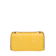 Prada Diagramme Medium Leather Bag Yellow