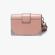 Prada Cahier Calf Leather Bag Pink